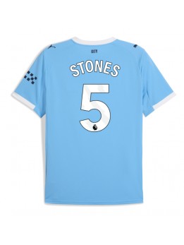 Manchester City John Stones #5 Replika Hemmakläder 2025-26 Kortärmad Manchester City John Stones #5 Replika Hemmakläder 2025-26 Kortärmad